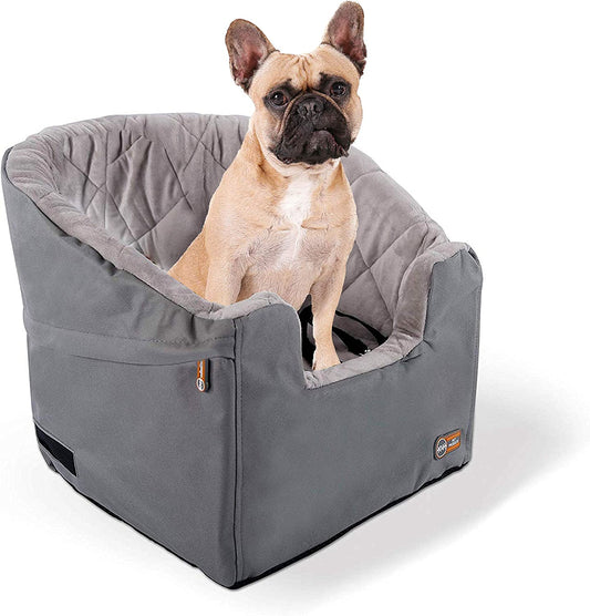 KH Mfg Bucket Booster Pet Seat Small Gray